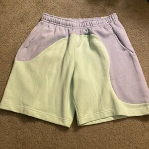Pastel Colorblock Shorts